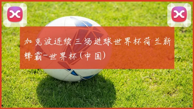 加克波连续三场进球世界杯荷兰新锋霸-世界杯(中国)